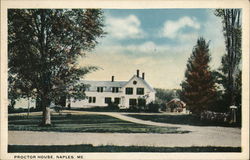 View of Proctor House Postcard