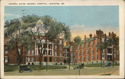 Central Maine General Hospital Lewiston, ME Postcard Postcard Postcard