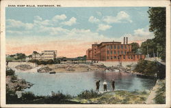 Dana Warp Mills Postcard