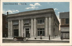 Sanford National Bank Maine Postcard