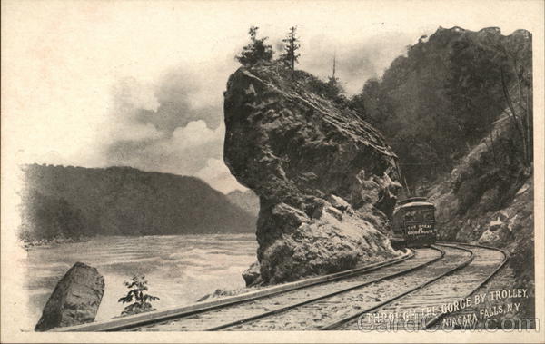 Through the Gorge by Trolley Niagara Falls New York