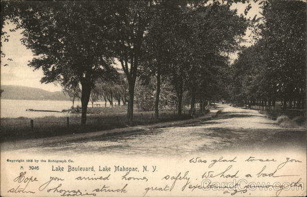 Lake Boulevard Lake Mahopac New York
