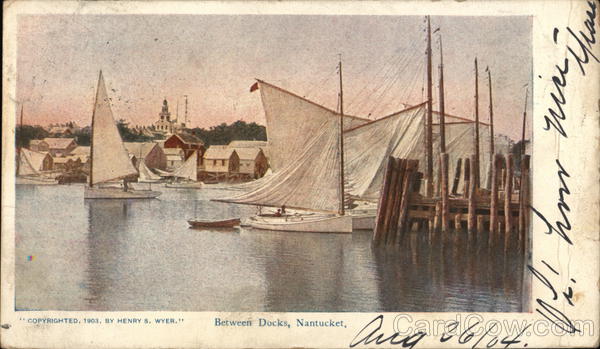 Between Docks Nantucket Massachusetts