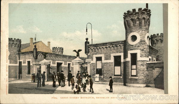 Brooklyn Navy Yard - Sands Street Entrance New York