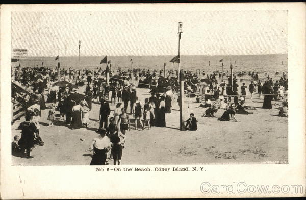 On the Beach, Coney Island New York