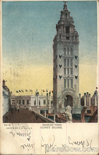 Dreamland Tower, Coney Island Brooklyn New York