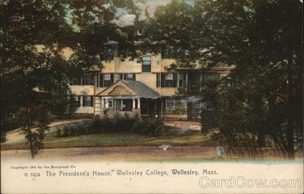 The President's House, Wellesley College Massachusetts