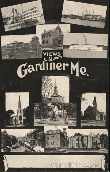 Views of Gardiner Maine