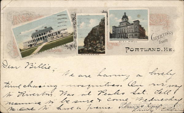 Greetings From Portland, ME Maine