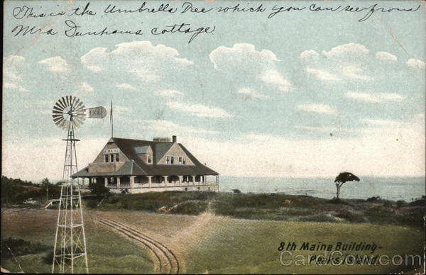8th Maine Building Peaks Island