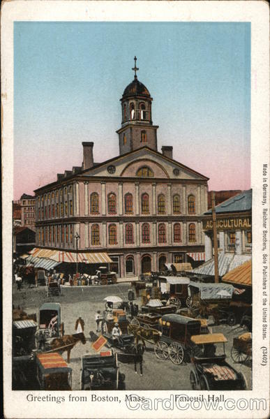 Faneuil Hall Boston Massachusetts