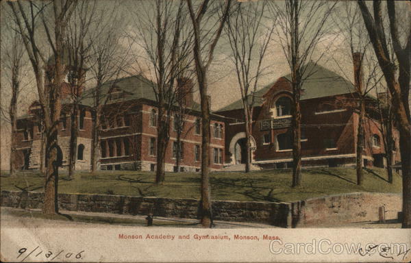 Monson Academy and Gymnasium Massachusetts