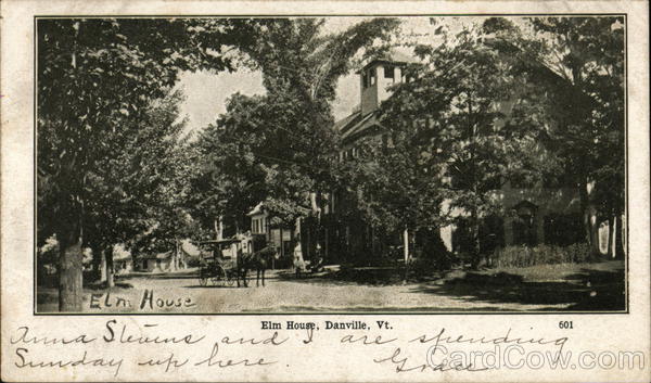 Elm House Danville Vermont