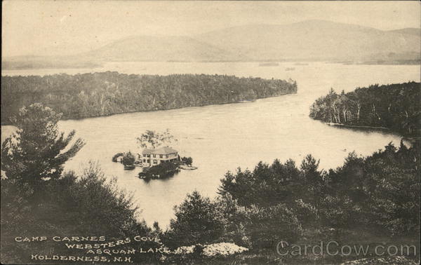 Camp Carnes, Websters Cove, Asquam Lake Holderness New Hampshire