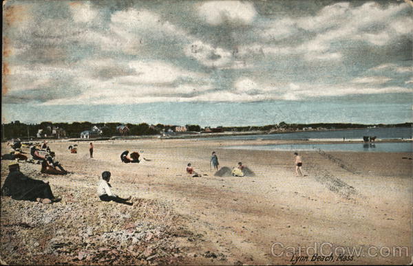 Beach Scene Lynn Massachusetts