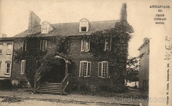 Peggy Stewart House Annapolis Maryland