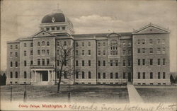 View of Trinity College Postcard