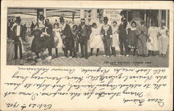 The Cake Walkers - Young's Pier Postcard