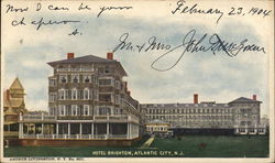 Hotel Brighton Postcard