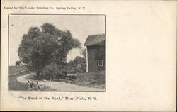 The Bend in the Road Postcard