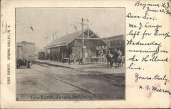 Erie Depot Spring Valley, NY Postcard Postcard Postcard