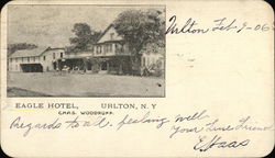 Eagle Hotel, Urlton Postcard