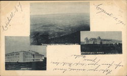 Catskill Mountains, Bird's Eye View, Mountain House, Kaaterskill Hotel Postcard