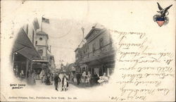 Coney Island - Bowery Postcard