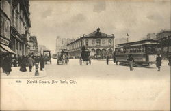 View of Herald Square New York, NY Postcard Postcard Postcard