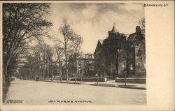 St. Marks Avenue Postcard