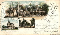 Lion and Bee Hive Houses, Eagle Gate, Gardo House Lion and Bee Hive Houses, Eagle Gate, Gardo House
