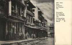 Street Scene, Chinatown Postcard