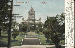 City Hall Passaic, NJ Postcard Postcard Postcard