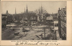 Central Square View from Grinnell's Commercial College Central Square View from Grinnell's Commercial College