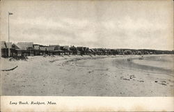 Long Beach Rockport, MA Postcard Postcard Postcard