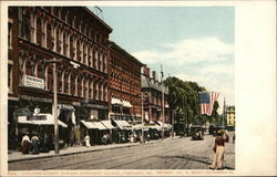 Congress Street Toward Monument Square Congress Street Toward Monument Square