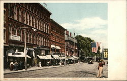 Congress Street Toward Monument Square Portland, ME Postcard Postcard Postcard