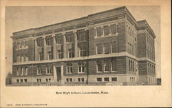 New High School Postcard