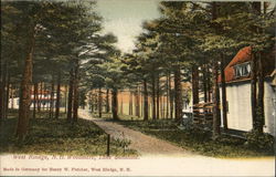 Woodmere, Lake Sunshine West Rindge, NH Postcard Postcard Postcard