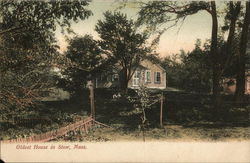 Oldest House Postcard