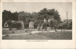 Entrance to Canobie Lake Park Postcard
