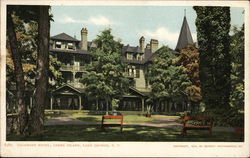 Sagamore Hotel, Green Island Lake George, NY Postcard Postcard Postcard