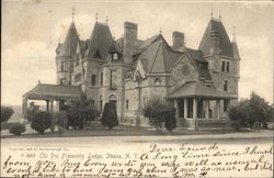 Chi Psi Fratenity Lodge Postcard