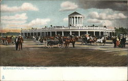 Pavilion, Lake harriet Postcard