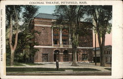 Colonial Theatre Pittsfield, MA Postcard Postcard Postcard