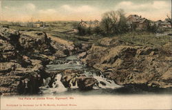 The Falls at Josias RIver Ogunquit, ME Postcard Postcard Postcard