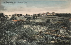 Birdseye View of Ogunquit Maine Postcard Postcard Postcard