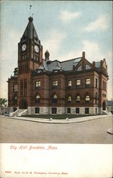 City Hall Brockton, MA Postcard Postcard Postcard