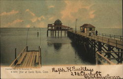 View of Pier Postcard