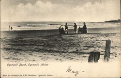 Ogunquit Beach Maine Postcard Postcard Postcard